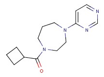 1-(cyclobutylcarbonyl)-4-pyrimidin-4-yl-1,4-diazepane