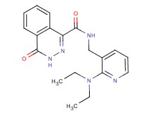 N-{[2-(diethylamino)-3-pyridinyl]methyl}-4-oxo-3,4-dihydro-1-phthalazinecarboxamide