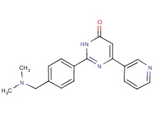 2-{4-[(dimethylamino)methyl]phenyl}-6-pyridin-3-ylpyrimidin-4(3H)-one