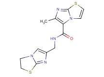 N-(2,3-dihydroimidazo[2,1-b][1,3]thiazol-6-ylmethyl)-6-methylimidazo[2,1-b][1,3]thiazole-5-carboxamide