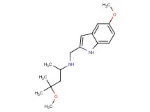 (3-methoxy-1,3-dimethylbutyl)[(5-methoxy-1H-indol-2-yl)methyl]amine
