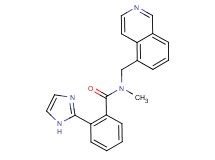 2-(1H-imidazol-2-yl)-N-(5-isoquinolinylmethyl)-N-methylbenzamide