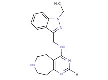 N-[(1-ethyl-1H-indazol-3-yl)methyl]-6,7,8,9-tetrahydro-5H-pyrimido[4,5-d]azepin-4-amine