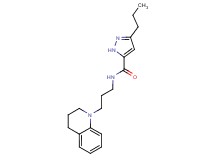 N-[3-(3,4-dihydroquinolin-1(2H)-yl)propyl]-3-propyl-1H-pyrazole-5-carboxamide