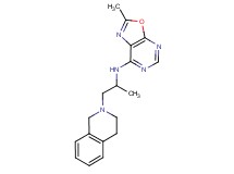 N-[2-(3,4-dihydroisoquinolin-2(1H)-yl)-1-methylethyl]-2-methyl[1,3]oxazolo[5,4-d]pyrimidin-7-amine