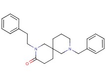 8-benzyl-2-(2-phenylethyl)-2,8-diazaspiro[5.5]undecan-3-one