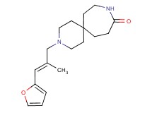 3-[(2E)-3-(2-furyl)-2-methylprop-2-en-1-yl]-3,9-diazaspiro[5.6]dodecan-10-one