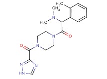 N,N-dimethyl-1-(2-methylphenyl)-2-oxo-2-[4-(1H-1,2,4-triazol-3-ylcarbonyl)-1-piperazinyl]ethanamine
