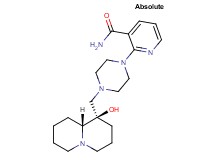 2-(4-{[(1R,9aR)-1-hydroxyoctahydro-2H-quinolizin-1-yl]methyl}piperazin-1-yl)nicotinamide