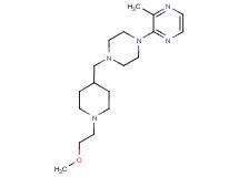 2-(4-{[1-(2-methoxyethyl)piperidin-4-yl]methyl}piperazin-1-yl)-3-methylpyrazine