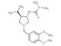 N'-[(3S*,4R*)-1-(3,4-dimethoxybenzyl)-4-isopropyl-3-pyrrolidinyl]-N,N-dimethylurea