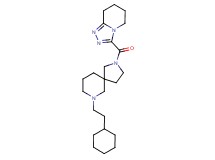 7-(2-cyclohexylethyl)-2-(5,6,7,8-tetrahydro[1,2,4]triazolo[4,3-a]pyridin-3-ylcarbonyl)-2,7-diazaspiro[4.5]decane