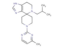 5-isobutyl-1'-(4-methylpyrimidin-2-yl)-1,5,6,7-tetrahydrospiro[imidazo[4,5-c]pyridine-4,4'-piperidine]