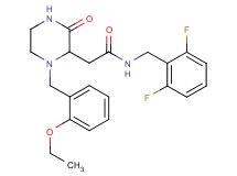 N-(2,6-difluorobenzyl)-2-[1-(2-ethoxybenzyl)-3-oxo-2-piperazinyl]acetamide