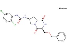 N-{(3S,7S,8aS)-3-[(benzyloxy)methyl]-1,4-dioxooctahydropyrrolo[1,2-a]pyrazin-7-yl}-N'-(2,5-dichlorophenyl)urea