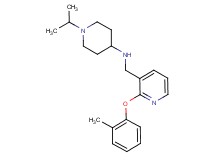 1-isopropyl-N-{[2-(2-methylphenoxy)-3-pyridinyl]methyl}-4-piperidinamine