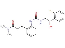 3-{2-[({[2-(2-fluorophenyl)-2-hydroxyethyl]amino}carbonyl)amino]phenyl}-N,N-dimethylpropanamide