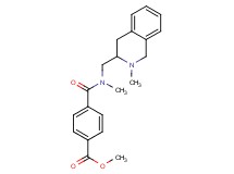 methyl 4-({methyl[(2-methyl-1,2,3,4-tetrahydro-3-isoquinolinyl)methyl]amino}carbonyl)benzoate