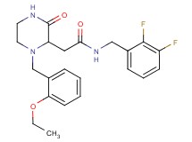 N-(2,3-difluorobenzyl)-2-[1-(2-ethoxybenzyl)-3-oxo-2-piperazinyl]acetamide
