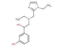 3-(2-{ethyl[(1-ethyl-1H-imidazol-2-yl)methyl]amino}-1-hydroxyethyl)phenol