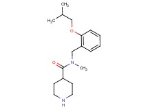 N-(2-isobutoxybenzyl)-N-methyl-4-piperidinecarboxamide hydrochloride