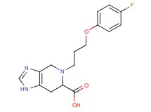 5-[3-(4-fluorophenoxy)propyl]-4,5,6,7-tetrahydro-1H-imidazo[4,5-c]pyridine-6-carboxylic acid