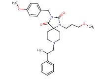3-(4-methoxybenzyl)-1-(3-methoxypropyl)-8-(2-phenylpropyl)-1,3,8-triazaspiro[4.5]decane-2,4-dione