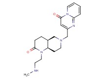 2-{[(4aS*,8aR*)-1-[2-(methylamino)ethyl]-2-oxooctahydro-1,6-naphthyridin-6(2H)-yl]methyl}-4H-pyrido[1,2-a]pyrimidin-4-one