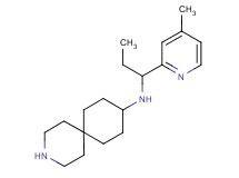N-[1-(4-methyl-2-pyridinyl)propyl]-3-azaspiro[5.5]undecan-9-amine dihydrochloride
