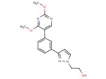 2-{3-[3-(2,4-dimethoxy-5-pyrimidinyl)phenyl]-1H-pyrazol-1-yl}ethanol