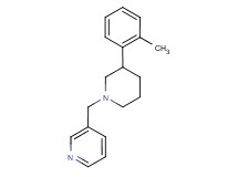 3-{[3-(2-methylphenyl)piperidin-1-yl]methyl}pyridine