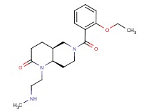 rel-(4aS,8aR)-6-(2-ethoxybenzoyl)-1-[2-(methylamino)ethyl]octahydro-1,6-naphthyridin-2(1H)-one hydrochloride