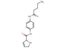 N-[4-(pentanoylamino)phenyl]-2,5-dihydro-1H-pyrrole-2-carboxamide hydrochloride