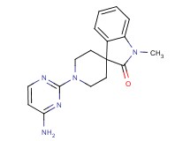 1'-(4-aminopyrimidin-2-yl)-1-methylspiro[indole-3,4'-piperidin]-2(1H)-one