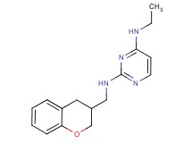 N~2~-(3,4-dihydro-2H-chromen-3-ylmethyl)-N~4~-ethylpyrimidine-2,4-diamine