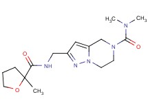 N,N-dimethyl-2-({[(2-methyltetrahydrofuran-2-yl)carbonyl]amino}methyl)-6,7-dihydropyrazolo[1,5-a]pyrazine-5(4H)-carboxamide