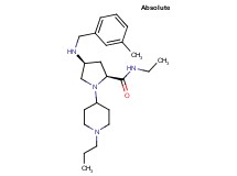 (4S)-N-ethyl-4-[(3-methylbenzyl)amino]-1-(1-propyl-4-piperidinyl)-L-prolinamide