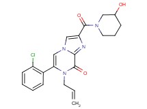 7-allyl-6-(2-chlorophenyl)-2-[(3-hydroxypiperidin-1-yl)carbonyl]imidazo[1,2-a]pyrazin-8(7H)-one