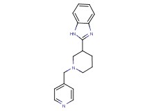 2-[1-(4-pyridinylmethyl)-3-piperidinyl]-1H-benzimidazole