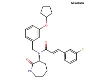 (2E)-N-[3-(cyclopentyloxy)benzyl]-3-(3-fluorophenyl)-N-[(3S)-2-oxo-3-azepanyl]acrylamide