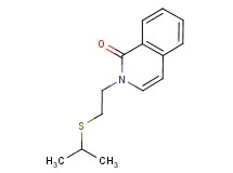 2-[2-(isopropylthio)ethyl]isoquinolin-1(2H)-one