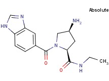 (2S,4S)-4-amino-1-(1H-benzimidazol-5-ylcarbonyl)-N-ethylpyrrolidine-2-carboxamide