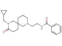 N-{2-[8-(cyclopropylmethyl)-9-oxo-2,8-diazaspiro[5.5]undec-2-yl]ethyl}benzamide
