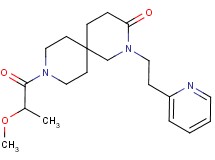 9-(2-methoxypropanoyl)-2-(2-pyridin-2-ylethyl)-2,9-diazaspiro[5.5]undecan-3-one