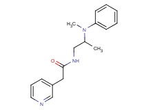 N-{2-[methyl(phenyl)amino]propyl}-2-pyridin-3-ylacetamide