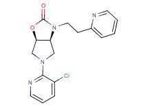 (3aS*,6aR*)-5-(3-chloro-2-pyridinyl)-3-[2-(2-pyridinyl)ethyl]hexahydro-2H-pyrrolo[3,4-d][1,3]oxazol-2-one