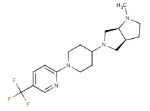 (3aS*,6aS*)-1-methyl-5-{1-[5-(trifluoromethyl)pyridin-2-yl]piperidin-4-yl}octahydropyrrolo[3,4-b]pyrrole