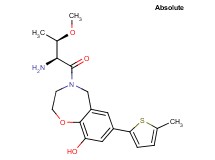 7-(5-methyl-2-thienyl)-4-(O-methyl-L-threonyl)-2,3,4,5-tetrahydro-1,4-benzoxazepin-9-ol hydrochloride