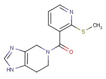5-{[2-(methylthio)pyridin-3-yl]carbonyl}-4,5,6,7-tetrahydro-1H-imidazo[4,5-c]pyridine