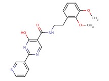 N-[2-(2,3-dimethoxyphenyl)ethyl]-4-hydroxy-2-pyridin-3-ylpyrimidine-5-carboxamide